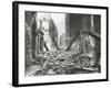 View Looking South Down Walbrook after an Air Raid, City of London, World War II, 1941-null-Framed Photographic Print