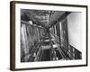 View Looking Up an Elevator Shaft-Bernard Hoffman-Framed Photographic Print