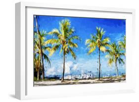 View Miami II - In the Style of Oil Painting-Philippe Hugonnard-Framed Giclee Print