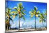 View Miami II - In the Style of Oil Painting-Philippe Hugonnard-Mounted Giclee Print