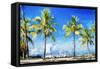 View Miami II - In the Style of Oil Painting-Philippe Hugonnard-Framed Stretched Canvas