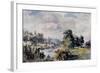 View Near Bridgnorth, C.1925-Philip Wilson Steer-Framed Giclee Print