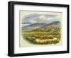 View Near Damieh, Jordan Valley, 1874-Claude Conder-Framed Giclee Print