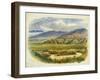 View Near Damieh, Jordan Valley, 1874-Claude Conder-Framed Giclee Print