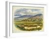 View Near Damieh, Jordan Valley, 1874-Claude Conder-Framed Giclee Print