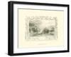 View Near Hurley-William Tombleson-Framed Art Print