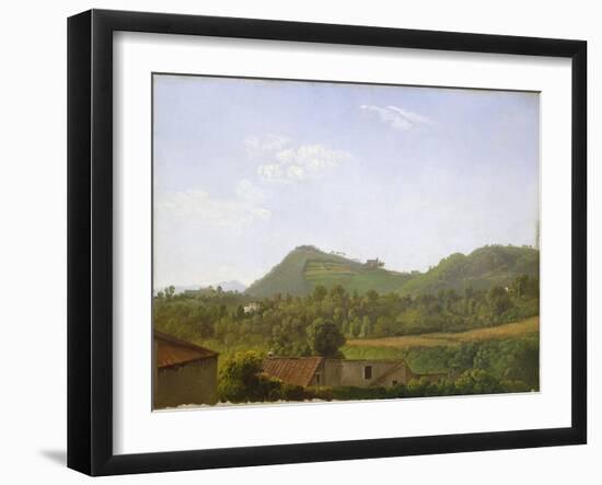 View near Naples, c.1806-Simon Alexandre Clement Denis-Framed Giclee Print