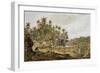 View Near Point du Galle, Ceylon, Engraved by Daniel Havell-Henry Salt-Framed Giclee Print