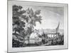 View Near Putney, with the River Thames in the Background, Wandsworth, London, C1850-Robert Mackreth-Mounted Giclee Print