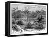 View Near Rangoon, Burma, C1888-null-Framed Stretched Canvas