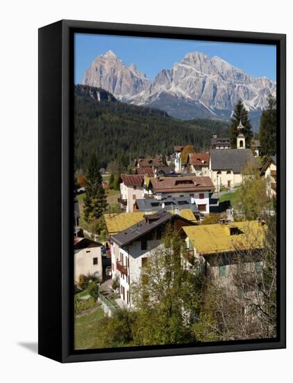 View Near San Vito Di Cadore, Trento, Italy-null-Framed Stretched Canvas