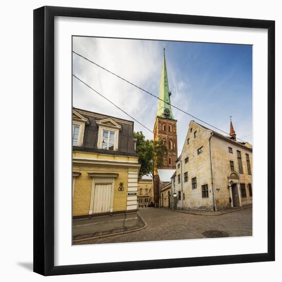 View near St. James (Also known as St. Jacob) Cathedral-Massimo Borchi-Framed Photographic Print