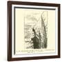 View Near the North End of the Gorge, Bella, after the Neapolitan Earthquake, 1857-null-Framed Giclee Print