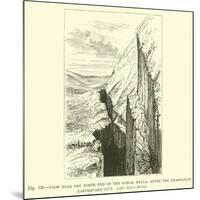 View Near the North End of the Gorge, Bella, after the Neapolitan Earthquake, 1857-null-Mounted Giclee Print