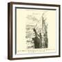 View Near the North End of the Gorge, Bella, after the Neapolitan Earthquake, 1857-null-Framed Giclee Print