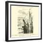 View Near the North End of the Gorge, Bella, after the Neapolitan Earthquake, 1857-null-Framed Giclee Print