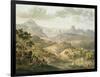 View Near the Village of Asceriah, in Abyssinia, Engraved by Daniel Havell (1785-1826) 1809-Henry Salt-Framed Giclee Print