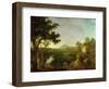 View Near Wynnstay, the Seat of Sir Watkin Williams-Wynn, 1770-71-Richard Wilson-Framed Giclee Print