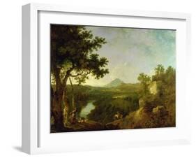 View Near Wynnstay, the Seat of Sir Watkin Williams-Wynn, 1770-71-Richard Wilson-Framed Giclee Print