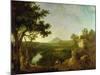 View Near Wynnstay, the Seat of Sir Watkin Williams-Wynn, 1770-71-Richard Wilson-Mounted Giclee Print