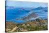 View north from Mountain Top on St. Thomas Island, U.S. Virgin Islands, Leeward Islands-Tony Waltham-Stretched Canvas