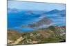 View north from Mountain Top on St. Thomas Island, U.S. Virgin Islands, Leeward Islands-Tony Waltham-Mounted Photographic Print