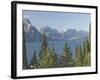 View North over Lake Garda to the Dolomites Beyond, Italy, Europe-James Emmerson-Framed Photographic Print