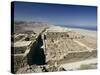 View North to Ruins of Northern Palace from Store Rooms Lookout, Masada National Park, Dead Sea-Julian Pottage-Stretched Canvas