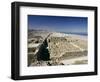 View North to Ruins of Northern Palace from Store Rooms Lookout, Masada National Park, Dead Sea-Julian Pottage-Framed Photographic Print