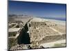 View North to Ruins of Northern Palace from Store Rooms Lookout, Masada National Park, Dead Sea-Julian Pottage-Mounted Photographic Print