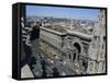 View North West from the Roof of the Duomo (Cathedral), Milan, Lombardia (Lombardy), Italy, Europe-Sheila Terry-Framed Stretched Canvas