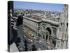 View North West from the Roof of the Duomo (Cathedral), Milan, Lombardia (Lombardy), Italy, Europe-Sheila Terry-Stretched Canvas