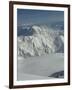 View of 14000 Ft Camp with Mount Hunter in Distance, Denali National Park, Alaska-Aaron McCoy-Framed Photographic Print