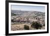 View of a Arab-Israeli neighbourhood, including shops and a mosque, on the outskirts of Jerusalem,-Alexandre Rotenberg-Framed Photographic Print