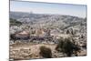 View of a Arab-Israeli neighbourhood, including shops and a mosque, on the outskirts of Jerusalem,-Alexandre Rotenberg-Mounted Photographic Print