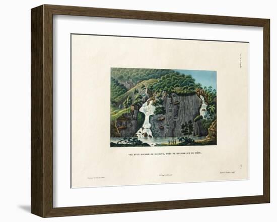 View of a Basalt Rock-Ambroise Tardieu-Framed Giclee Print