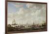 View of a Beach, 1646-Simon Jacobsz. Vlieger-Framed Giclee Print