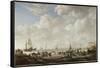 View of a Beach, 1646-Simon Jacobsz. Vlieger-Framed Stretched Canvas