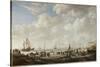 View of a Beach, 1646-Simon Jacobsz. Vlieger-Stretched Canvas