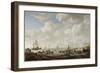 View of a Beach, 1646-Simon Jacobsz. Vlieger-Framed Premium Giclee Print