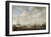 View of a Beach, 1646-Simon Jacobsz. Vlieger-Framed Premium Giclee Print