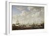 View of a Beach, 1646-Simon Jacobsz. Vlieger-Framed Premium Giclee Print