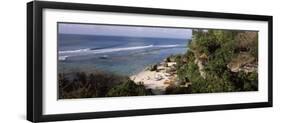 View of a Beach, Padang Padang Beach, Padang Padang, Bali, Indonesia-null-Framed Photographic Print