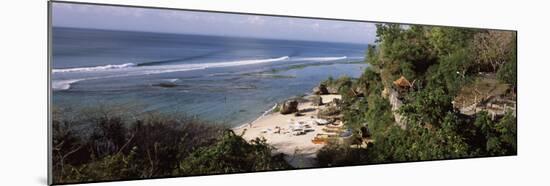 View of a Beach, Padang Padang Beach, Padang Padang, Bali, Indonesia-null-Mounted Photographic Print