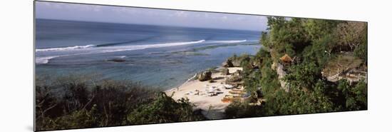 View of a Beach, Padang Padang Beach, Padang Padang, Bali, Indonesia-null-Mounted Photographic Print