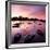 View of a Beautiful Sunset across Cockwood Harbour, Devon, UK with Boats in the Foreground-Ed Pavelin-Framed Photographic Print