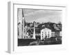 View of a bridge and houses in Phillipsburg, New Jersey, seen from Easton, Pennsylvania-Walker Evans-Framed Photographic Print