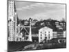 View of a bridge and houses in Phillipsburg, New Jersey, seen from Easton, Pennsylvania-Walker Evans-Mounted Photographic Print