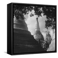 View of a Buddhist Pagoda-Jack Wilkes-Framed Stretched Canvas