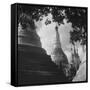 View of a Buddhist Pagoda-Jack Wilkes-Framed Stretched Canvas